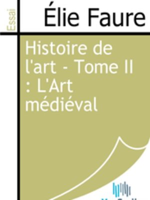 cover image of Histoire de l'art - Tome II